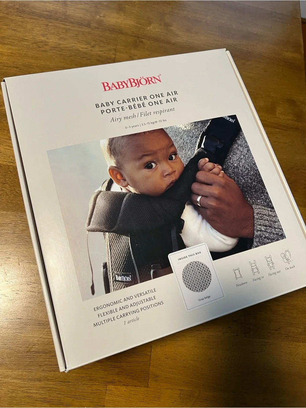 BabyBjorn One Air mesh
